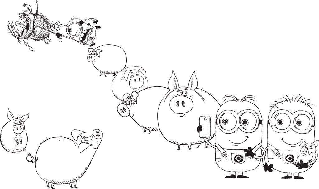 Despicable Me 3: The Deluxe Coloring Book