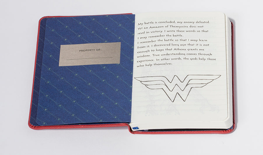 Wonder Woman Ruled Pocket Journal