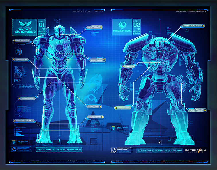 Pacific Rim Uprising Hardcover Ruled Journal