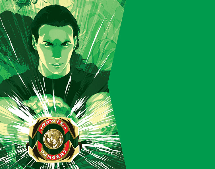 Power Rangers: Green Ranger Hardcover Ruled Journal