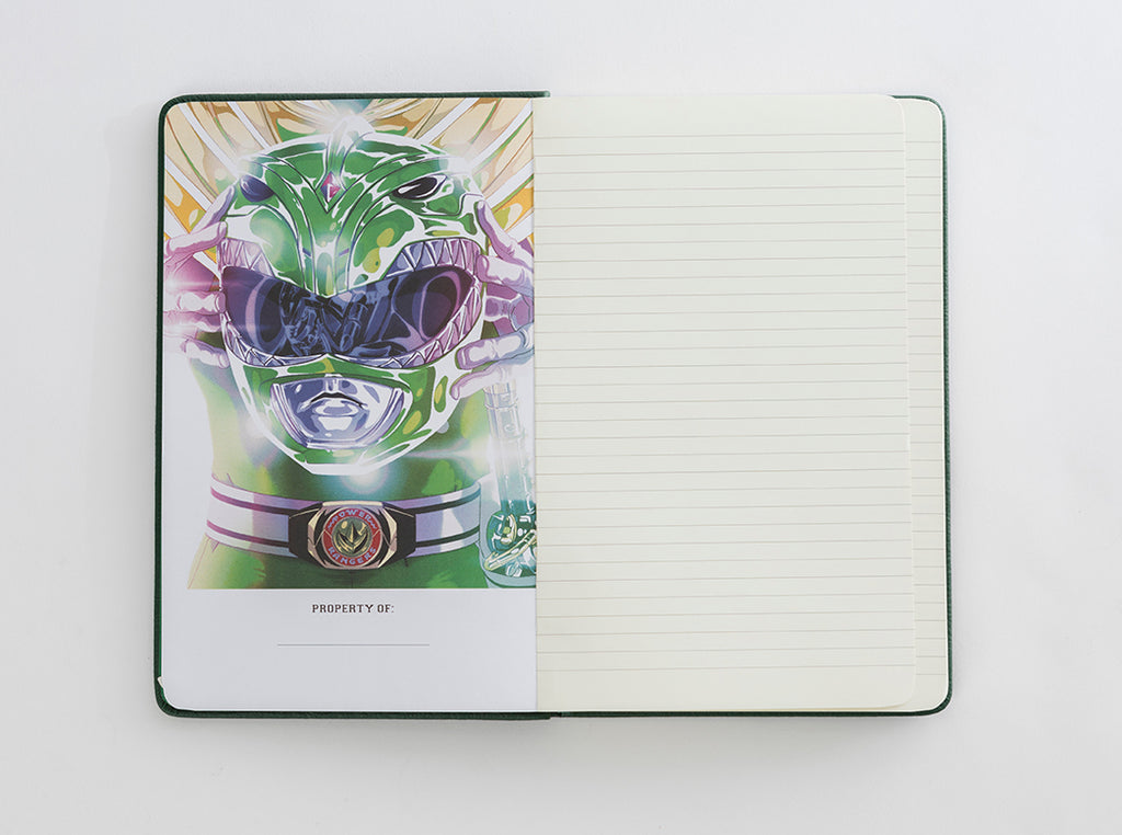 Power Rangers: Green Ranger Hardcover Ruled Journal
