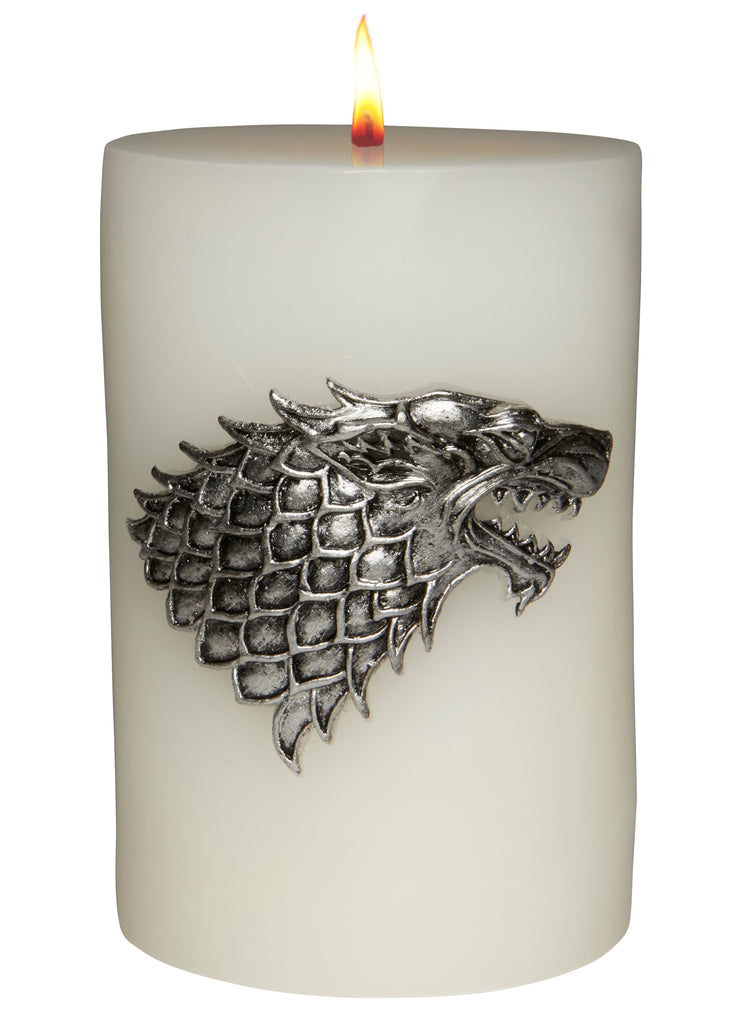 Game of Thrones: House Stark Sculpted Sigil Candle
