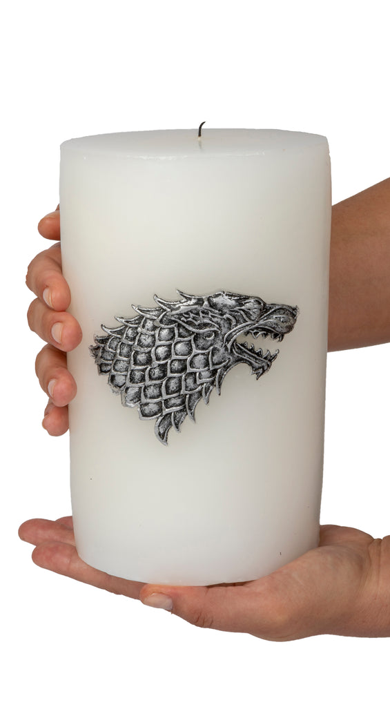 Game of Thrones: House Stark Sculpted Sigil Candle