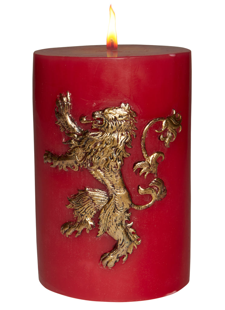 Game of Thrones: House Lannister Sculpted Sigil Candle