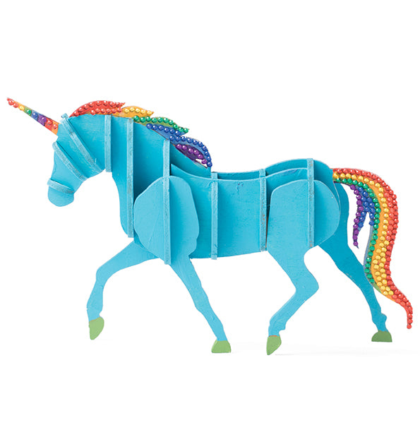 IncrediBuilds: Unicorn Book and 3D Wood Model