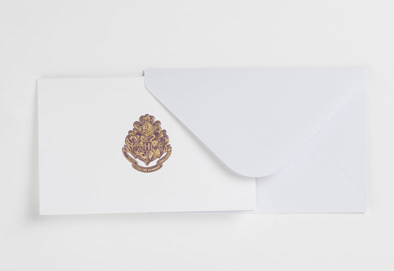 Harry Potter: Hogwarts Foil Note Cards (Set of 10)