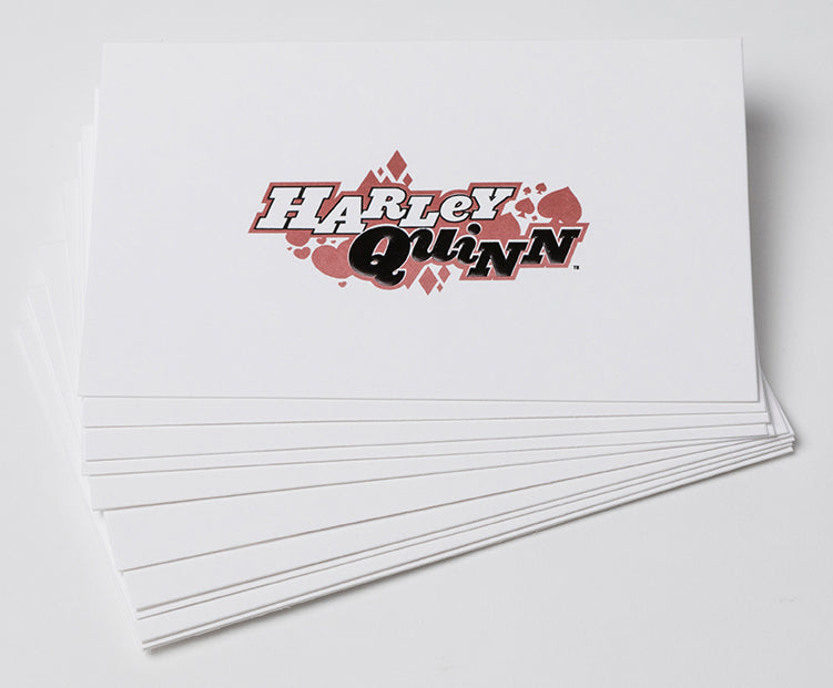 DC Comics: Harley Quinn Foil Note Cards (Set of 10)