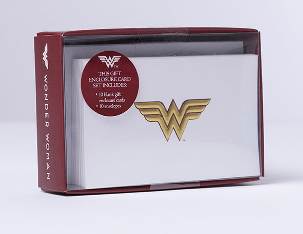 DC Comics: Wonder Woman Foil Gift Enclosure Cards (Set of 10)