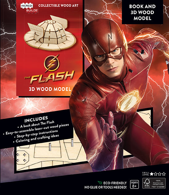 IncrediBuilds: The Flash Book and 3D Wood Model