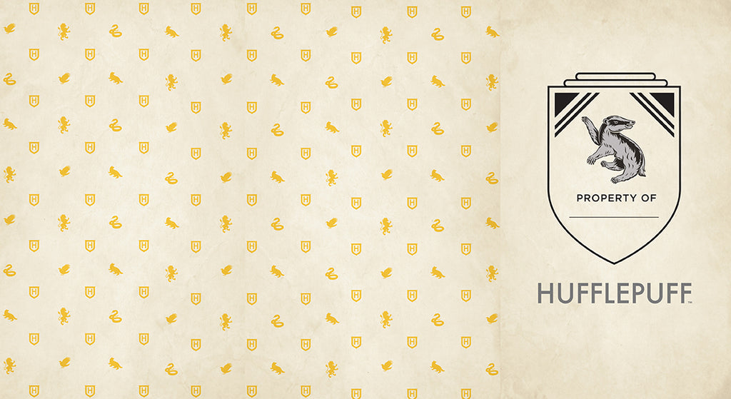 Harry Potter: Hufflepuff Hardcover Ruled Journal