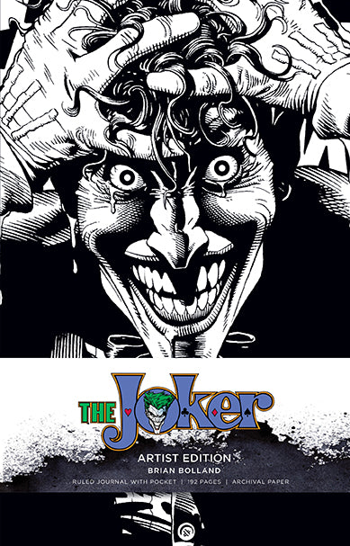 DC Comics: The Joker Hardcover Ruled Journal: Artist Edition