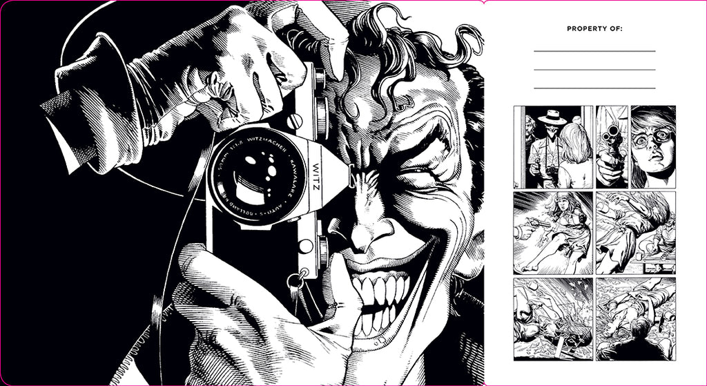 DC Comics: The Joker Hardcover Ruled Journal: Artist Edition