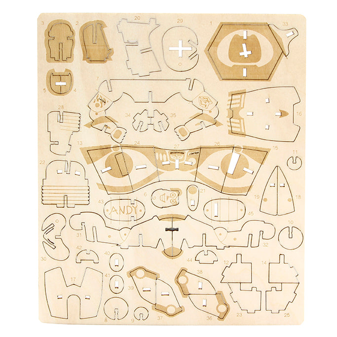 IncrediBuilds: Toy Story: Buzz Lightyear Book and 3D Wood Model