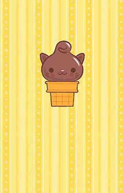 Kitty Cones Pocket Notebook Collection (Set of 3)
