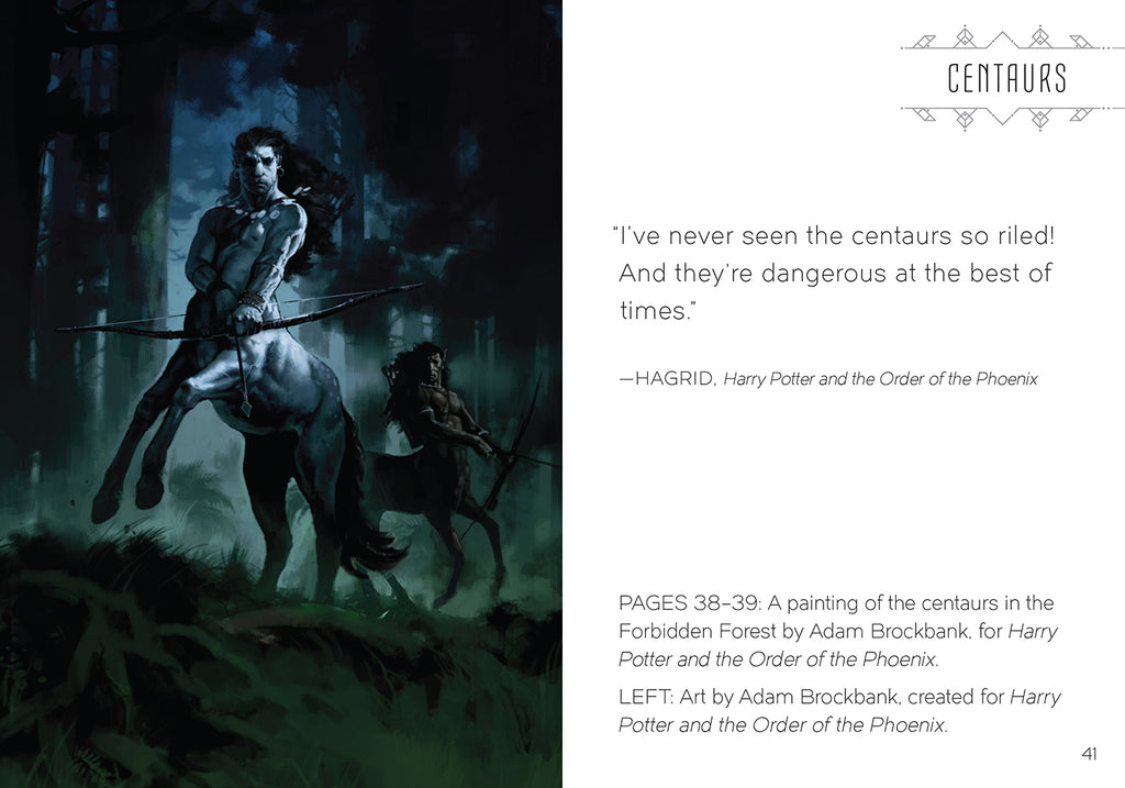 The Art of Harry Potter: Mini Book of Creatures