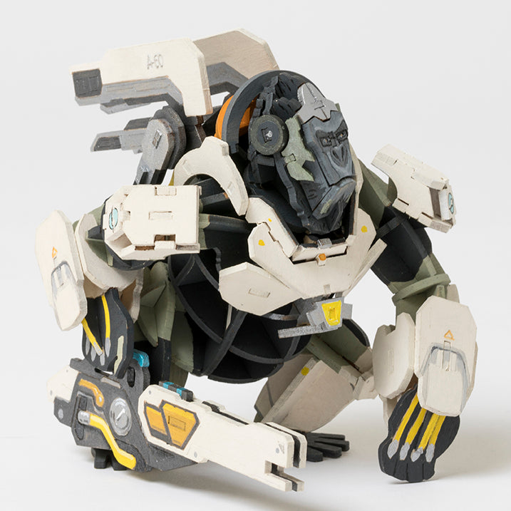 IncrediBuilds: Overwatch: Winston 3D Wood Model and Poster