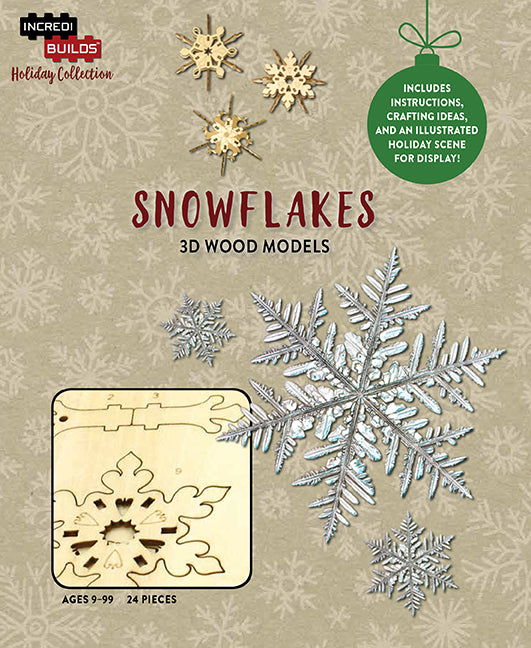 IncrediBuilds Holiday Collection: Snowflakes