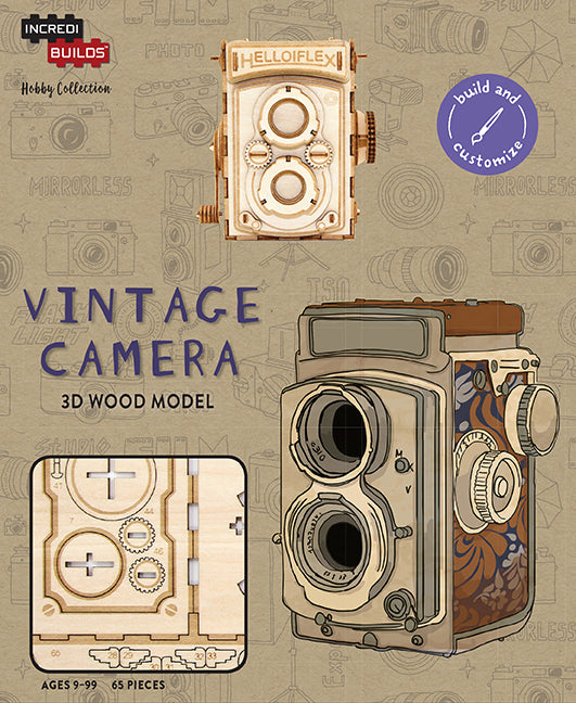 IncrediBuilds Hobby Collection: Vintage Camera