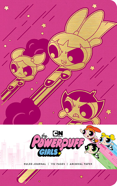 Powerpuff Girls Hardcover Ruled Journal