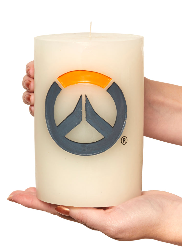 Overwatch Sculpted Insignia Candle