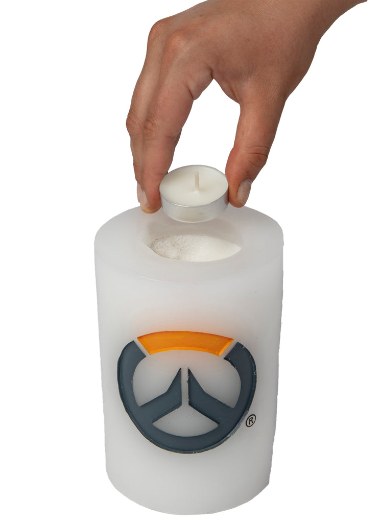 Overwatch Sculpted Insignia Candle