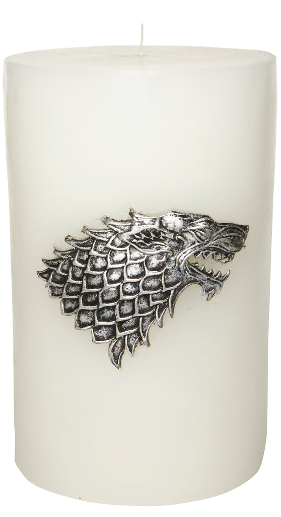 Game of Thrones: House Stark Large Sculpted Sigil Candle