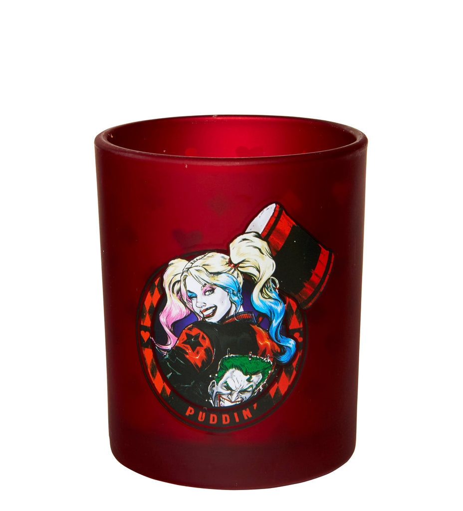 DC Comics: Harley Quinn Glass Votive Candle