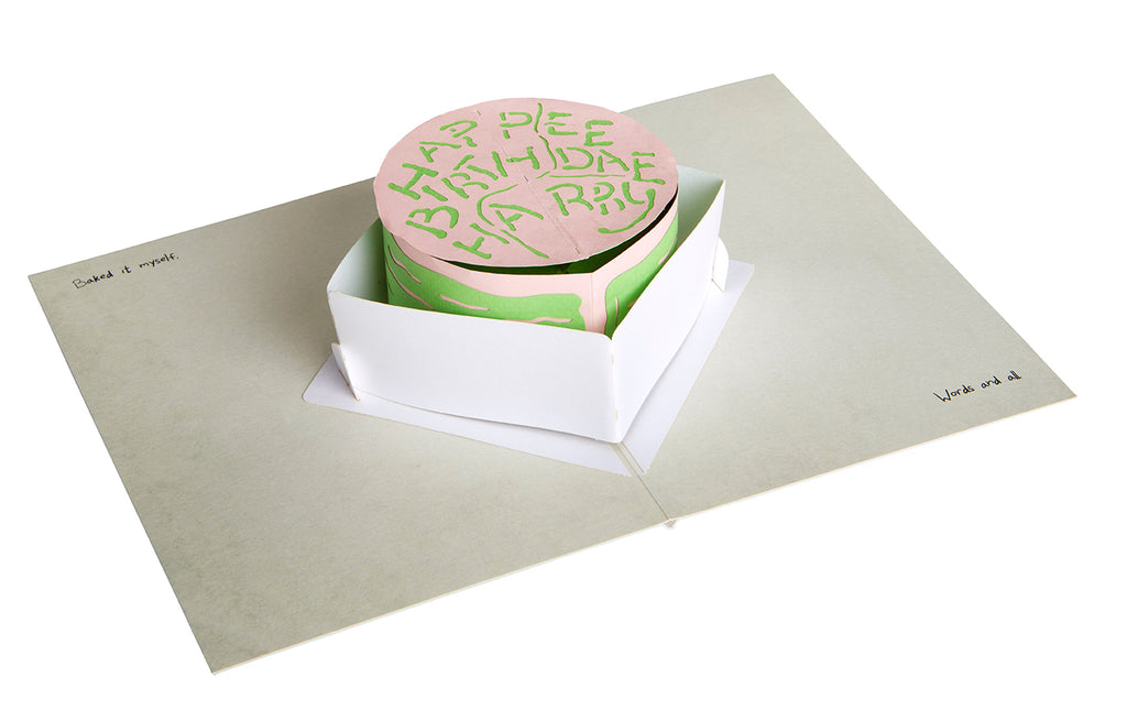 Harry Potter: Birthday Cake Signature Pop-Up Card