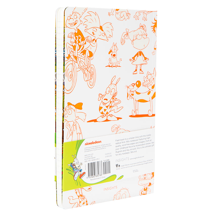 The Nick '90s Ruled Notebook