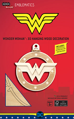IncrediBuilds Emblematics: DC Comics: Wonder Woman Logo