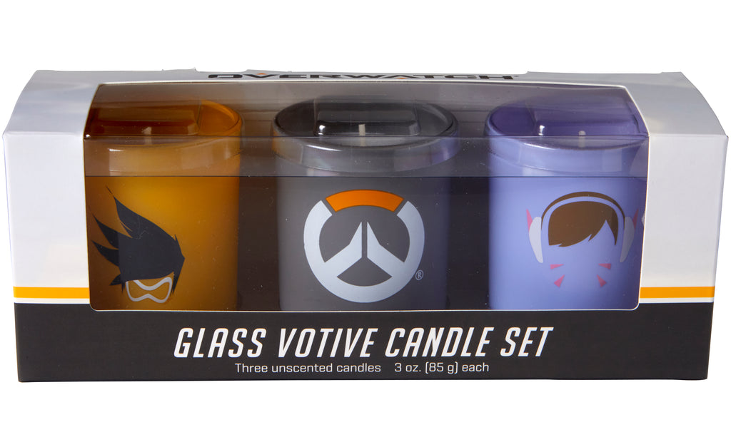 Overwatch: Glass Votive Candle Set