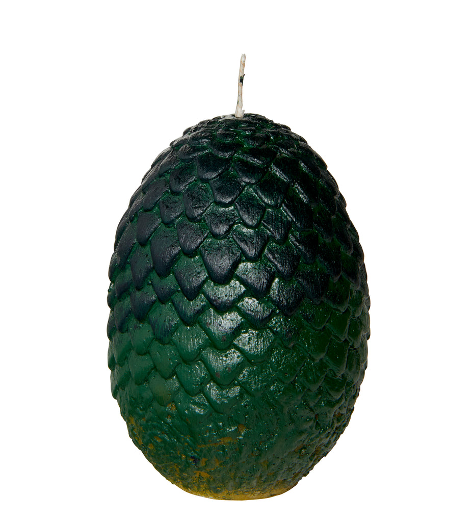 Game of Thrones: Sculpted Dragon Egg Candle (Green)