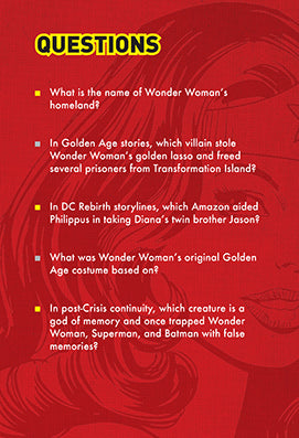 DC Comics: Wonder Woman Pop Quiz Trivia Deck