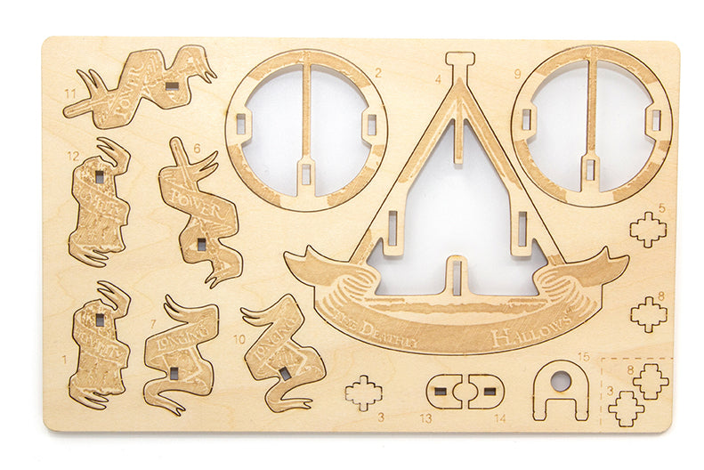 IncrediBuilds Emblematics: Harry Potter: Deathly Hallows