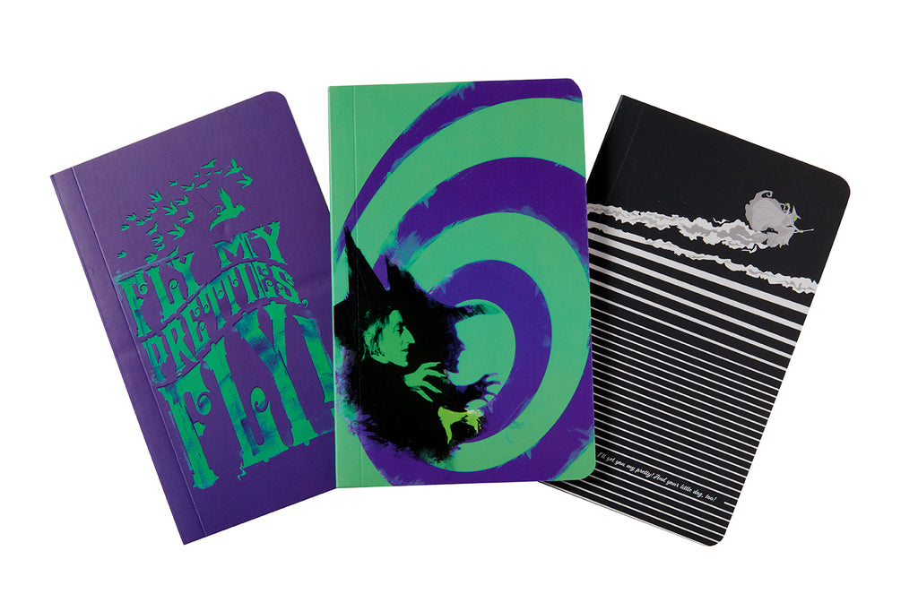 The Wizard of Oz: Wicked Witch of the West Pocket Notebook Collection (Set of 3)