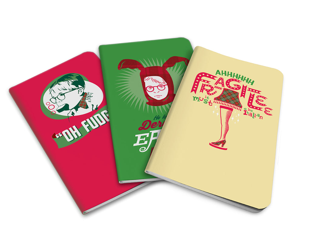 A Christmas Story Pocket Notebook Collection (Set of 3)