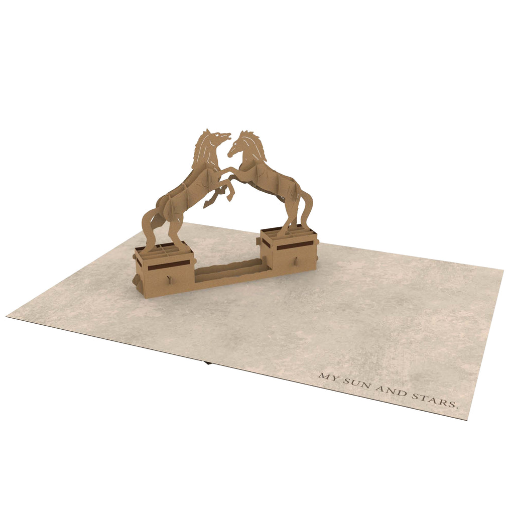 Game of Thrones: Dothrak Horse Gate Signature Pop-Up Card