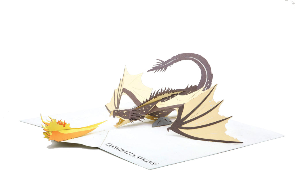 Harry Potter: Hungarian Horntail Signature Pop-Up Card
