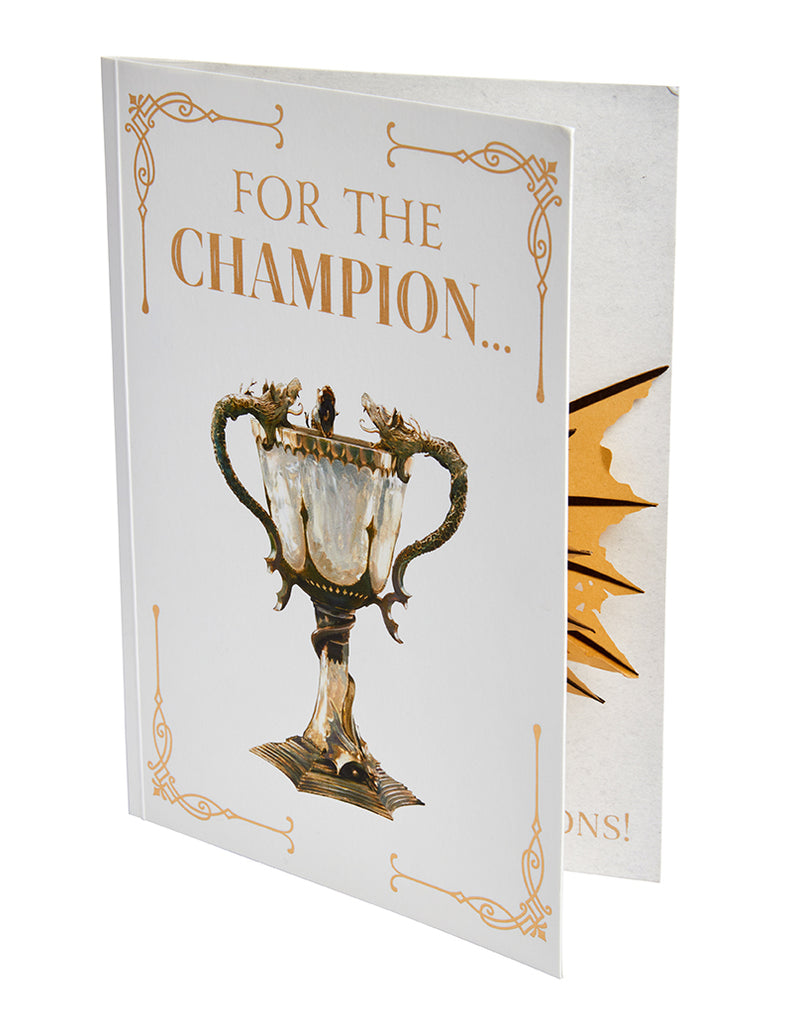 Harry Potter: Hungarian Horntail Signature Pop-Up Card