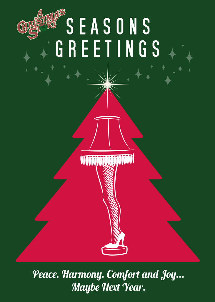 A Christmas Story Signature Pop-Up Card