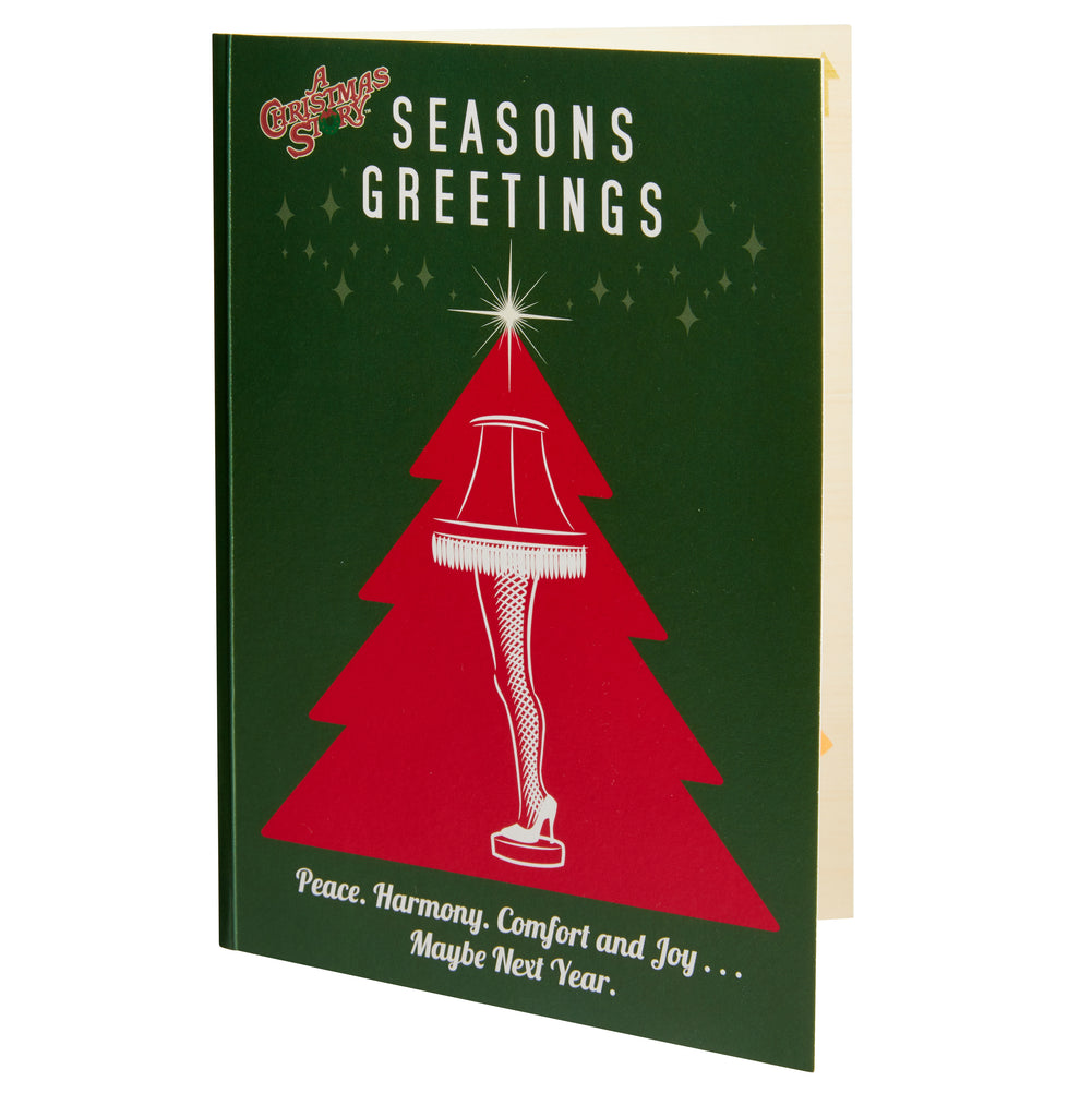 A Christmas Story Signature Pop-Up Card