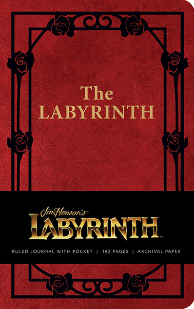 Labyrinth Hardcover Ruled Journal