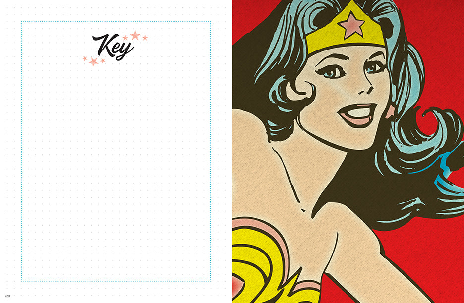 DC Comics: Vintage Wonder Woman Dot Journal
