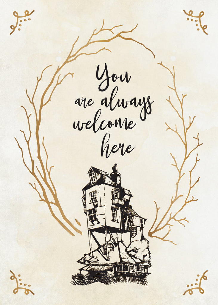 Harry Potter: The Burrow Signature Pop-Up Card