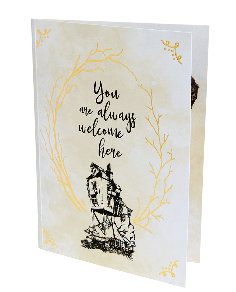 Harry Potter: The Burrow Signature Pop-Up Card