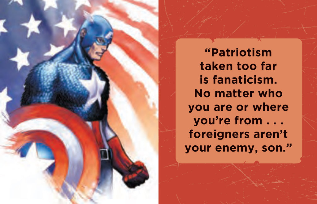 Marvel Comics: Captain America: Inspirational Quotes From the First Avenger (Tiny Book)