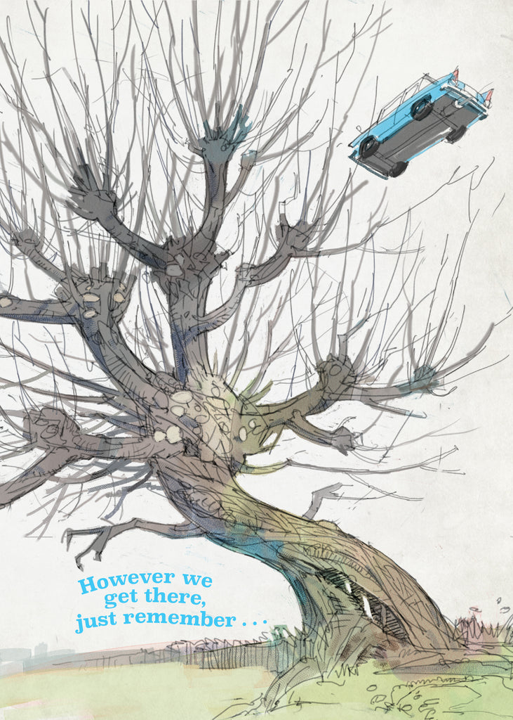 Harry Potter: Whomping Willow Friendship Signature Pop-Up Card