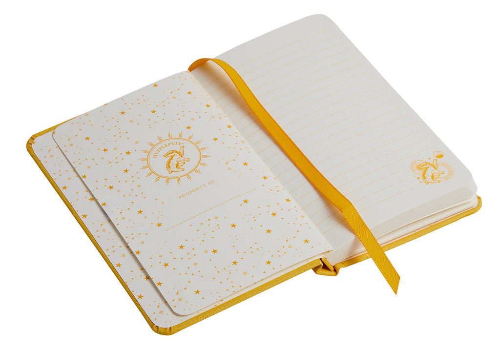 Harry Potter: Hufflepuff Constellation Ruled Pocket Journal
