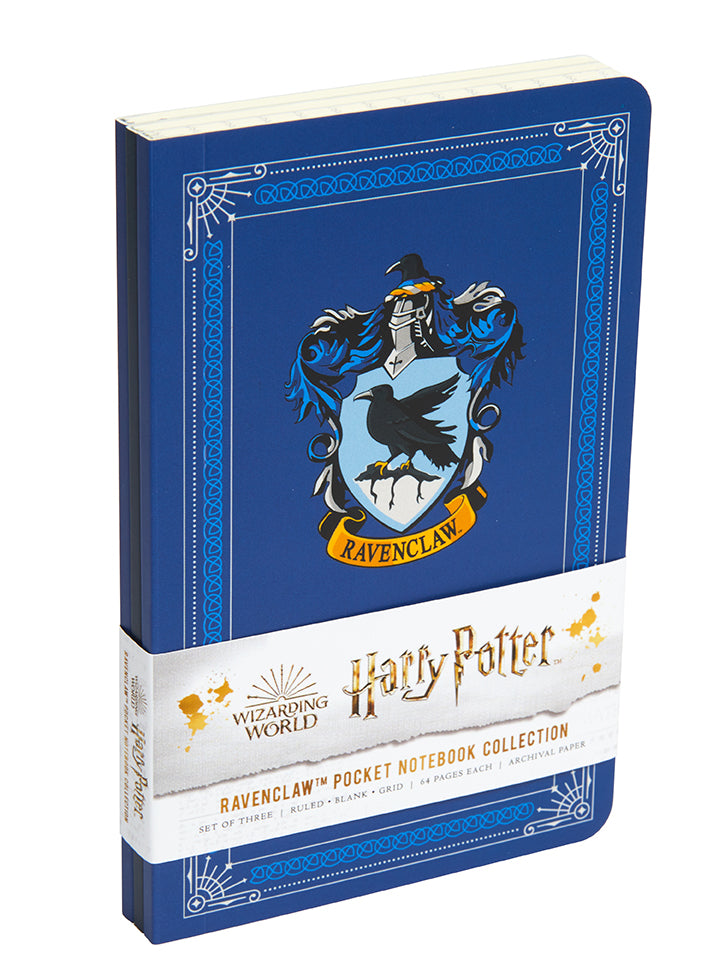 Harry Potter: Ravenclaw Pocket Notebook Collection (Set of 3)