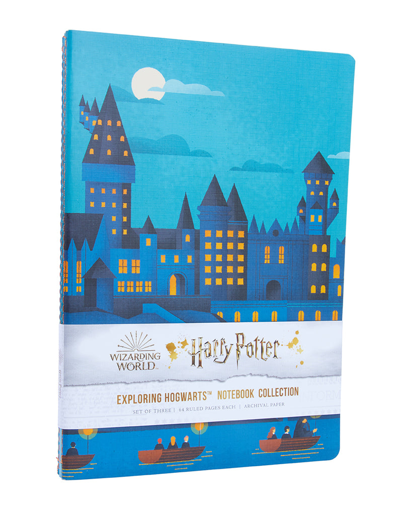 Harry Potter: Exploring Hogwarts™  Sewn Notebook Collection (Set of 3)